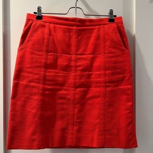 Barney’s New York orange mini skirt - size 8